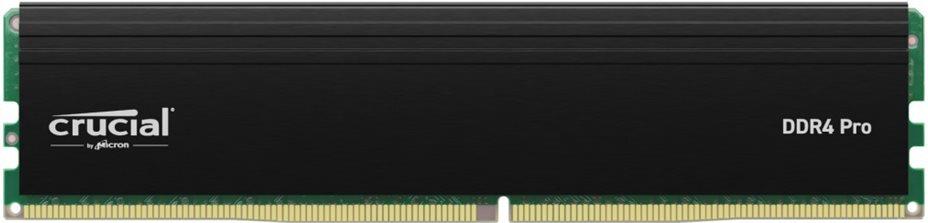 Crucial Pro 16GB DDR4-3200 CL22 UDIMM Arbeitsspeicher - 16 GB - DDR4 - Module: 1x 16GB / Typ: DDR4-3200 DIMM 288pin / Timings: CL22-22-22 / Spannung: 1,2 Volt / Besonderheit: Intel� XMP 2.0 (CP16G4DFRA32A) von Crucial