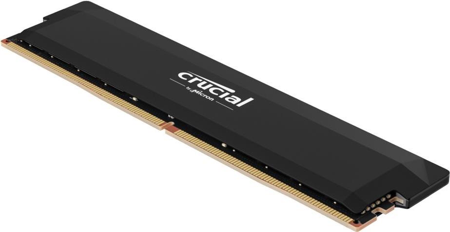 Crucial Pro - Overclocking Edition - DDR5 - Modul - 16 GB - DIMM 288-PIN - 6400 MHz / PC5-51200 - CL38 - 1.35 V - ungepuffert - non-ECC - Schwarz (CP16G64C38U5B) von Crucial