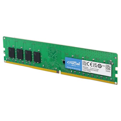 Crucial RAM 32GB DDR4 3200MHz CL22 (2933MHz oder 2666MHz) Desktop Arbeitsspeicher CT32G4DFD832A von Crucial