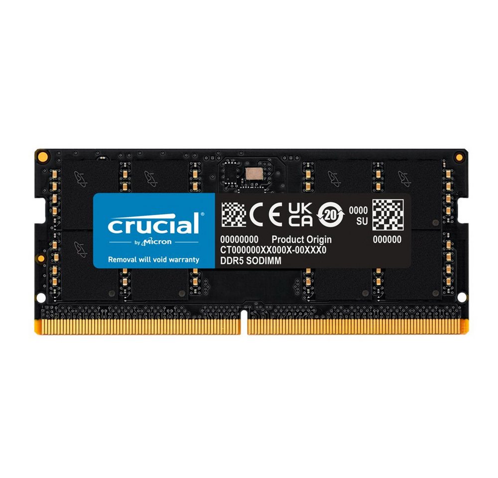 Crucial RAM 32GB DDR5 4800MHz Arbeitsspeicher von Crucial
