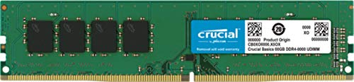 Crucial RAM 4GB DDR4 2400MHz CL17 Desktop Arbeitsspeicher CT4G4DFS824A von Crucial