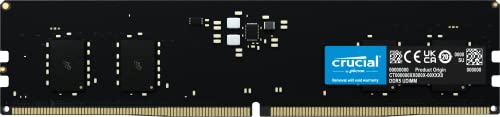 Crucial RAM 8GB DDR5 4800MHz CL40 Desktop-Speicher CT8G48C40U5 von Crucial