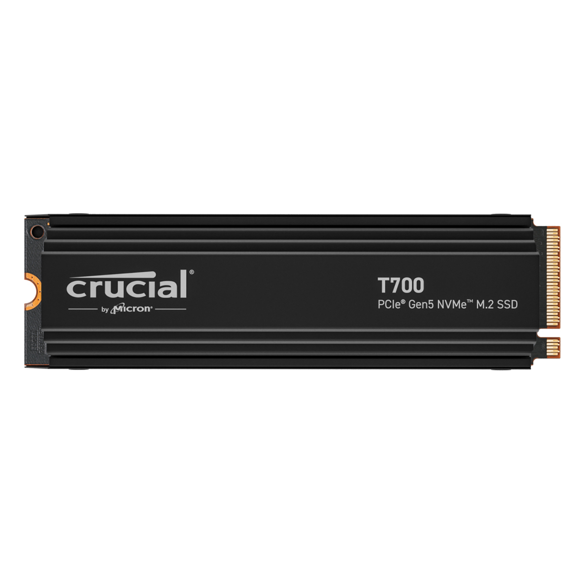 Crucial T700 SSD mit Kühlkörper 1TB M.2 PCIe Gen5 NVMe Internes Solid-State-Module von Crucial