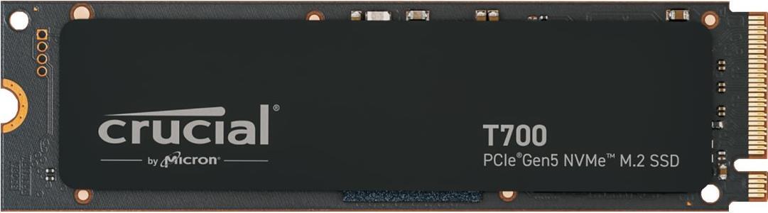 Crucial T700 - SSD - verschlüsselt - 2 TB - intern - M.2 - PCI Express 5.0 (NVMe) - TCG Opal Encryption 2.01 (CT2000T700SSD3) von Crucial
