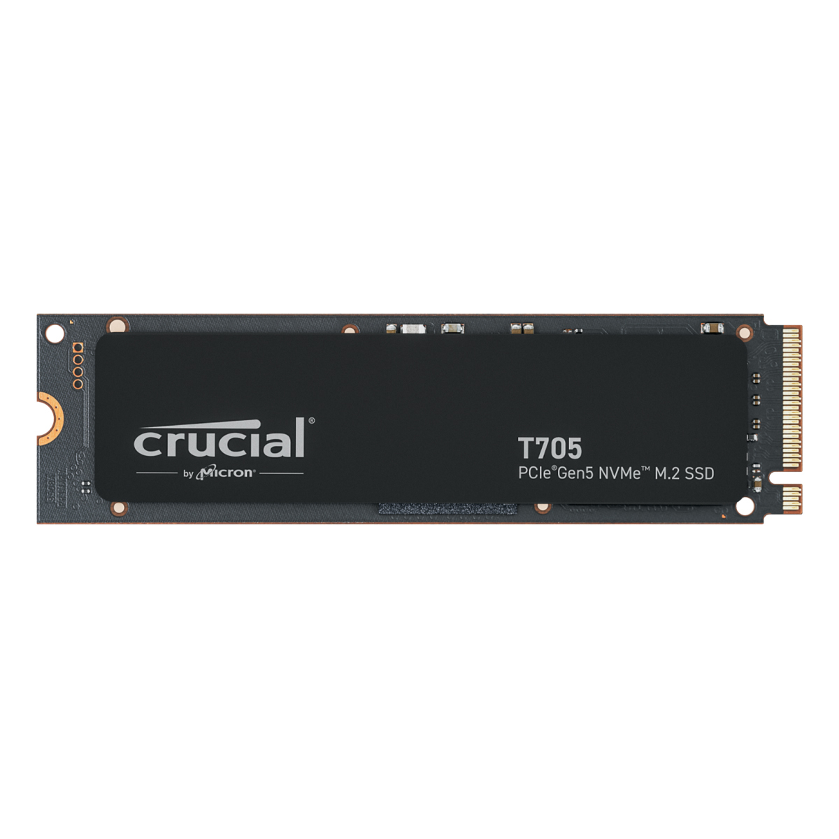 Crucial T705 SSD mit Kühlkörper 1TB M.2 PCIe Gen5 NVMe Internes Solid-State-Module von Crucial