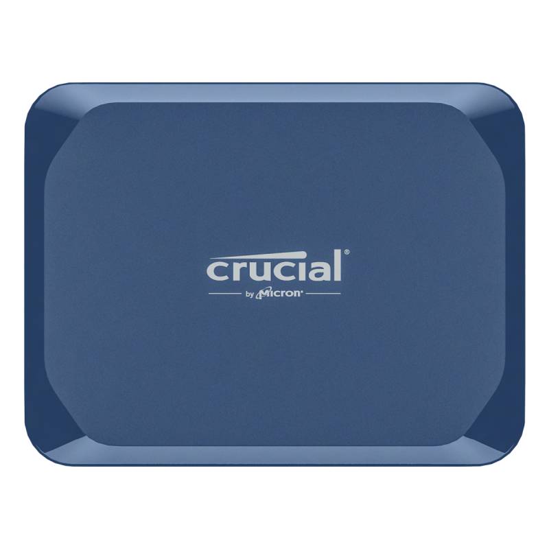 Crucial X10 Portable SSD 1TB Blau Externe Solid-State-Drive, USB 3.2 Gen 2x2 von Crucial