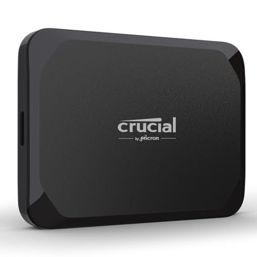 Crucial X9 4TB Portable SSD Festplatte, bis zu 1050MB/s, kompatibel mit PC, Mac und Spielekonsolen, Externe SSD, USB-C 3.2 - CT4000X9SSD902 Crucial X9 4TB Portable SSD Festplatte, bis zu 1050MB/s, kompatibel mit PC, Mac und Spielekonsolen, Externe SSD, USB-C 3.2 - CT4000X9SSD902 von Crucial