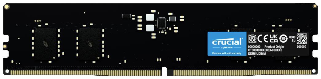 DDR5 8GB PC 5600 CL46 Crucial DDR5 8GB PC 5600 CL46 Crucial von Crucial