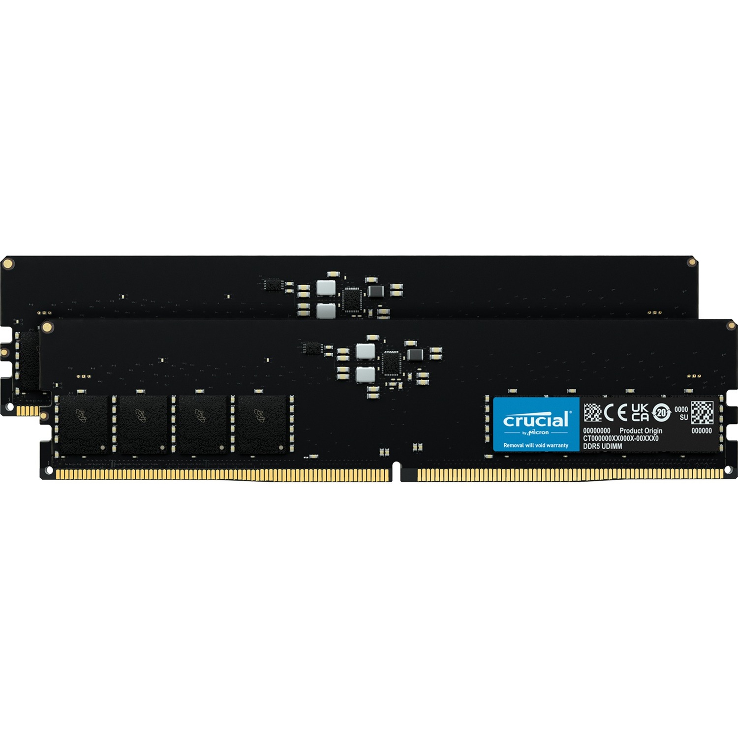 DIMM 32 GB DDR5-4800 (2x 16 GB) Dual-Kit, Arbeitsspeicher von Crucial