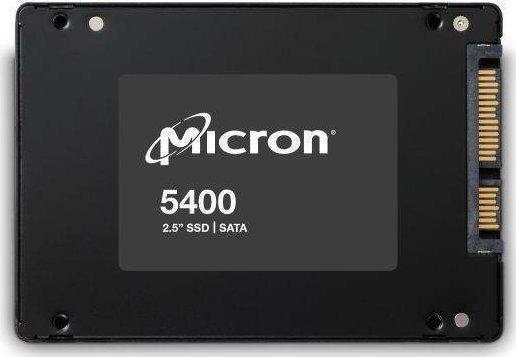 Micron 5400 PRO 2.5" 480 GB Serial ATA III 3D TLC NAND (MTFDDAK480TGA-1BC1ZABYYR) von Crucial