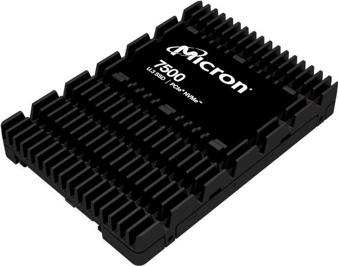 Micron 7500 MAX - SSD - Mixed Use - verschlüsselt - 6.4 TB - intern - 2.5 (6.4 cm) - U.3 PCIe 4.0 (NVMe) - 256-Bit-AES, 3072-Bit-RSA, FIPS 140-3 Level 2, 208-Bit-RSA - TCG Opal Encryption 2.01 (MTFDKCC6T4TGQ-1BK1DABYYR) von Crucial