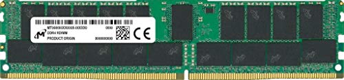 Micron - DDR4 - Modul - 32 GB - DIMM 288-PIN - 3200 MHz / PC4-25600 - CL22-1.2 V - registriert - ECC Micron - DDR4 - Modul - 32 GB - DIMM 288-PIN - 3200 MHz / PC4-25600 - CL22-1.2 V - registriert - ECC von Crucial
