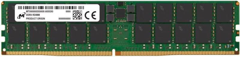 Micron - DDR5 - Modul - 128 GB - DIMM 288-PIN - 5600 MHz / PC5-44800 - CL46 - registriert (MTC40F2047S1RC56BB1R) von Crucial