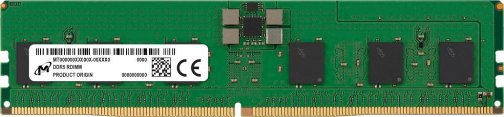 Micron DDR5 RDIMM 32GB 1Rx4 4800 CL40 PC5-38400 1.1V ECC (MTC20F1045S1RC48BA2R) von Crucial
