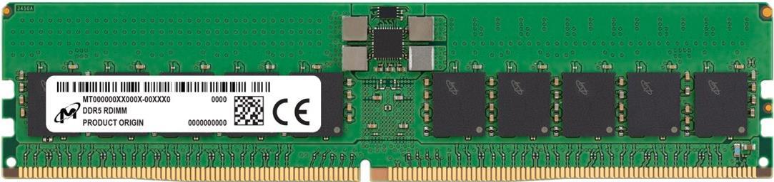 Micron DDR5 RDIMM 32GB 2Rx8 4800 CL40 PC5-38400 1.1V ECC (MTC20F2085S1RC48BA1R) von Crucial