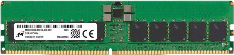 Micron DDR5 RDIMM 32GB 2Rx8 4800 CL40 PC5-38400 1.1V ECC (MTC20F2085S1RC48BA1R) von Crucial