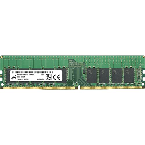 Micron ECC UDIMM DDR4 32GB 2Rx8 3200MHz PC4-25600 MTA18ASF4G72AZ-3G2R von Crucial