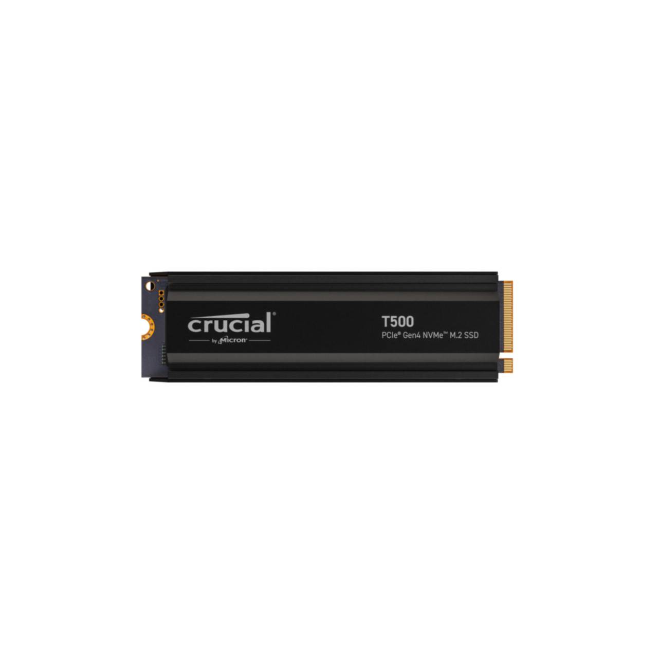 SSD    1TB Crucial M.2 w.heatsink (2280)  T500 Gen4 NVMe intern retail von Crucial