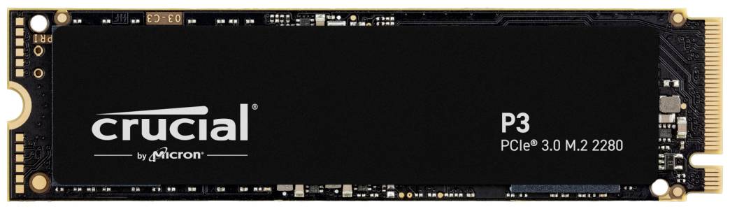 SSD    4TB Crucial M.2  (2280)  P3      NVMe PCIe intern retail von Crucial