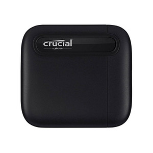 crucial X6 1 TB externe SSD-Festplatte schwarz von Crucial