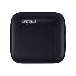 crucial X6 2 TB externe SSD-Festplatte schwarz von Crucial