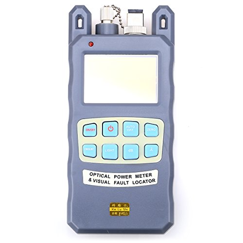 All-in-One Neue optische Faser Kabel Tester Faser Optisches Leistungsmessgerät 70 bis + 3dbm mit Funktion von Visual Fault Locator (groß) von Cruiser