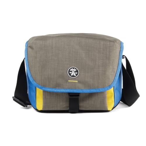 Crumpler Proper Roady 2.0 Camera Sling 2500 PR2500-004 Kamera Tasche Schultertasche 7,9" Tabletfach hellgrau/gelb von Crumpler