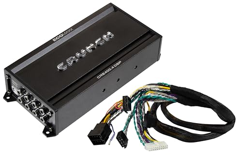 CRUNCH CRE400.4DSP-ISO - 4 Kanal CLASS A/B Auto Verstärker - 4 x 50W - und integriertem 6 Kanal 32 Bit DSP - integriertem Bluetooth für Audio Steaming und APP Steuerung | plug & play dank ISO Anschlus CRUNCH CRE400.4DSP-ISO - 4 Kanal CLASS A/B Auto Verstärker - 4 x 50W - und integriertem 6 Kanal 32 Bit DSP - integriertem Bluetooth für Audio Steaming und APP Steuerung | plug & play dank ISO Anschlus von Crunch