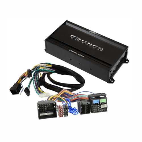 CRUNCH CRE400.4DSP-ISO.M2-4 CH CLASS A/B Auto Verstärker - Kompatibel mit Audi - 4 x 50W RMS und 6 CH 32 Bit DSP - integr. Bluetooth für Audio Steaming und APP CRUNCH CRE400.4DSP-ISO.M2-4 CH CLASS A/B Auto Verstärker - Kompatibel mit Audi - 4 x 50W RMS und 6 CH 32 Bit DSP - integr. Bluetooth für Audio Steaming und APP von Crunch
