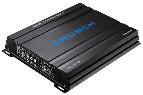 Crunch AMP GP-Serie GPX-1000.4 1000 Watt 4 Kanal Auto-Endstufe von Crunch