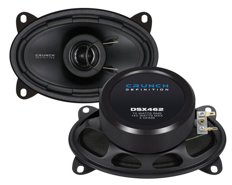 Crunch DSX462 4x6 Koax-System Auto-Lautsprecher (70 W, Crunch DSX462 - 4x6 Koax-System) von Crunch