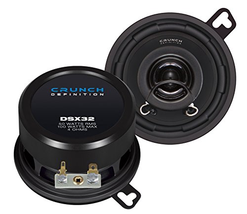Crunch Definition 2 Wege Koax-Lautsprecher 8,7 cm DSX-32 | 1 Paar CAR-Audio-Unlimited von Crunch