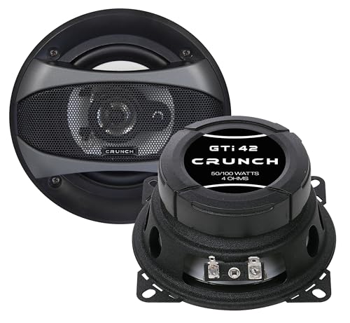 Crunch GTI-42 3-Wege Einbau-Lautsprecher 100 W Inhalt: 1 Paar von Crunch