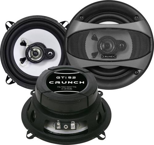 Crunch GTI-52 2-Wege Einbau-Lautsprecher 150W Inhalt: 1 Paar Crunch GTI-52 2-Wege Einbau-Lautsprecher 150W Inhalt: 1 Paar von Crunch