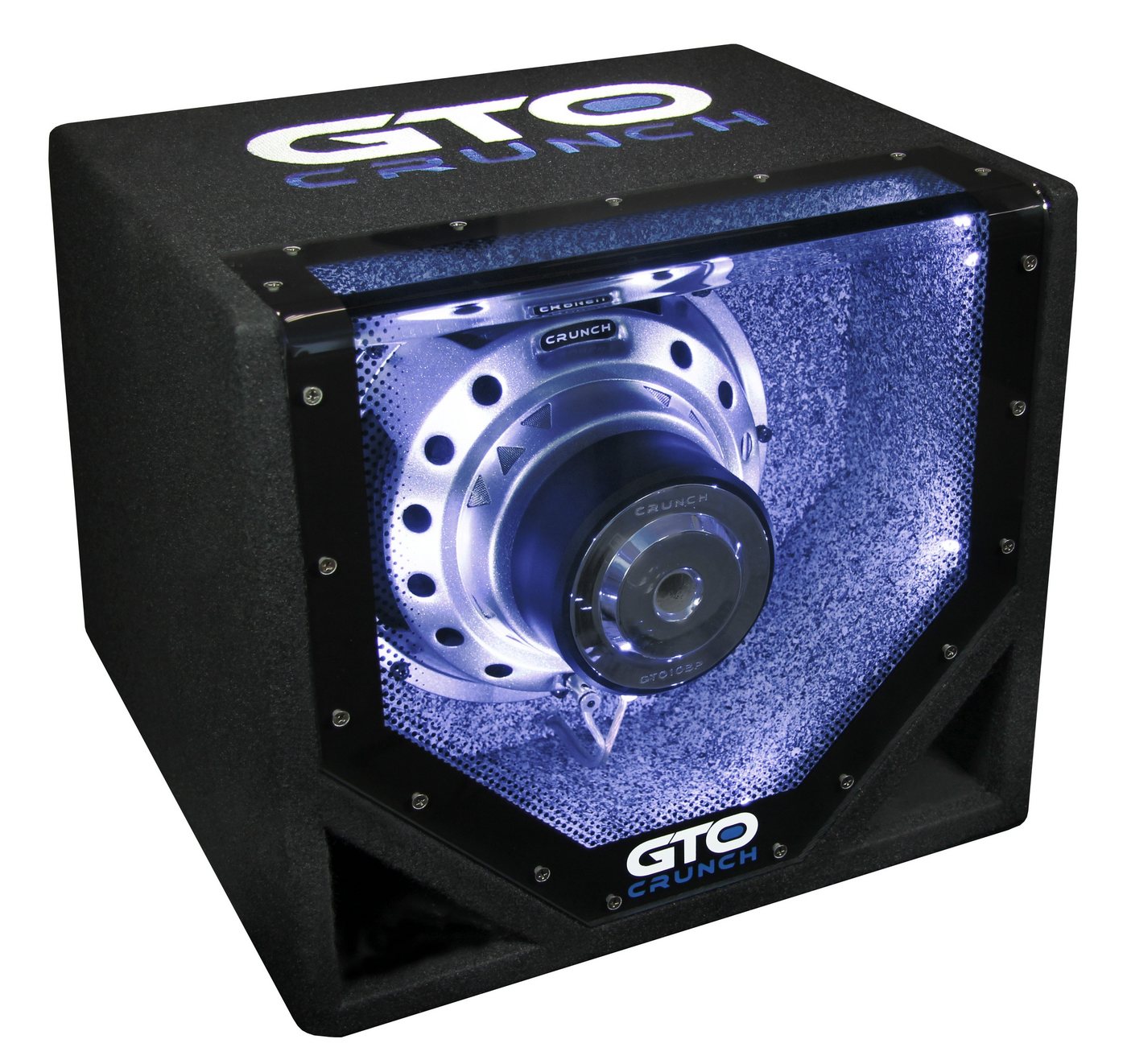 Crunch GTO Single-Bandpass GTO-10BP, 25 cm (10 Auto-Subwoofer (300 W) von Crunch