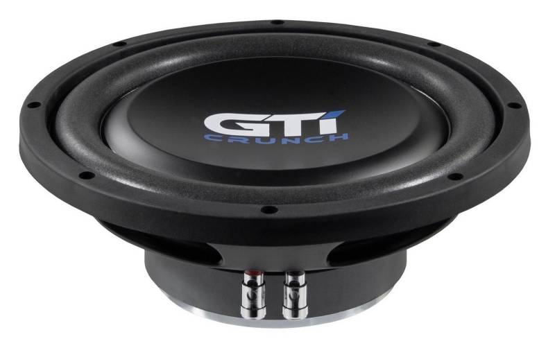 Crunch GTi104 25 cm (10) Flat Subwoofer Auto-Subwoofer (max.: W 25 cm) von Crunch