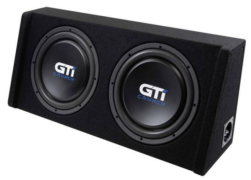 Crunch GTi300T 30 cm (12) Gehäusesubwoofer mit Passiv-Membran Auto-Subwoofer (max.: W 30 cm) von Crunch