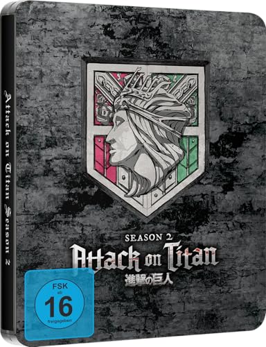 Attack on Titan - Staffel 2 - Gesamtausgabe - Steelbook - [DVD] - Limited Edition von Crunchyroll