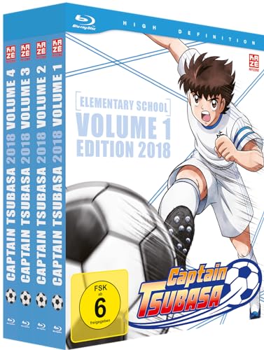 Captain Tsubasa 2018 - Gesamtausgabe - Bundle - Vol.1-4 - [Blu-ray] von Crunchyroll GmbH