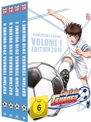 Captain Tsubasa 2018 - Gesamtausgabe - Bundle - Vol.1-4 - [DVD] von Crunchyroll GmbH