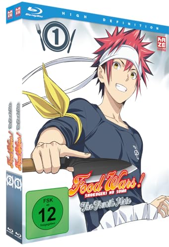 Food Wars! The Fourth Plate - Gesamtausgabe - Bundle - Vol.1-2 - [Blu-ray] von Crunchyroll GmbH