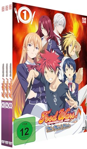 Food Wars! The Third Plate - Gesamtausgabe - Bundle - Vol.1-4 - [DVD] von Crunchyroll GmbH