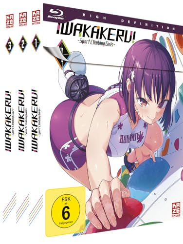Iwakakeru Sport Climbing Girls - Gesamtausgabe - Bundle - Vol.1-3 - [Blu-ray] von Crunchyroll GmbH