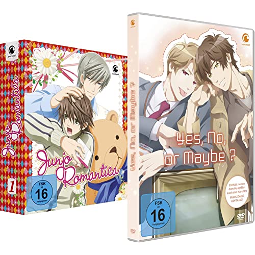 Junjo Romantica - Staffel 1 - Vol.1 - [DVD] mit Sammelschuber & Yes, No, or Maybe? - The Movie - [DVD] von Crunchyroll GmbH