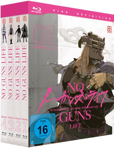 No Guns Life - Gesamtausgabe - Bundle - Vol.1-4 - [Blu-ray] von Crunchyroll GmbH