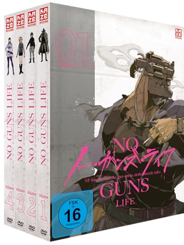 No Guns Life - Gesamtausgabe - Bundle - Vol.1-4 - [DVD] von Crunchyroll GmbH