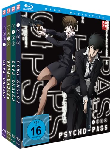 Psycho-Pass - Staffel 1 - Gesamtausgabe - Bundle - Vol.1-4 - [Blu-ray] von Crunchyroll