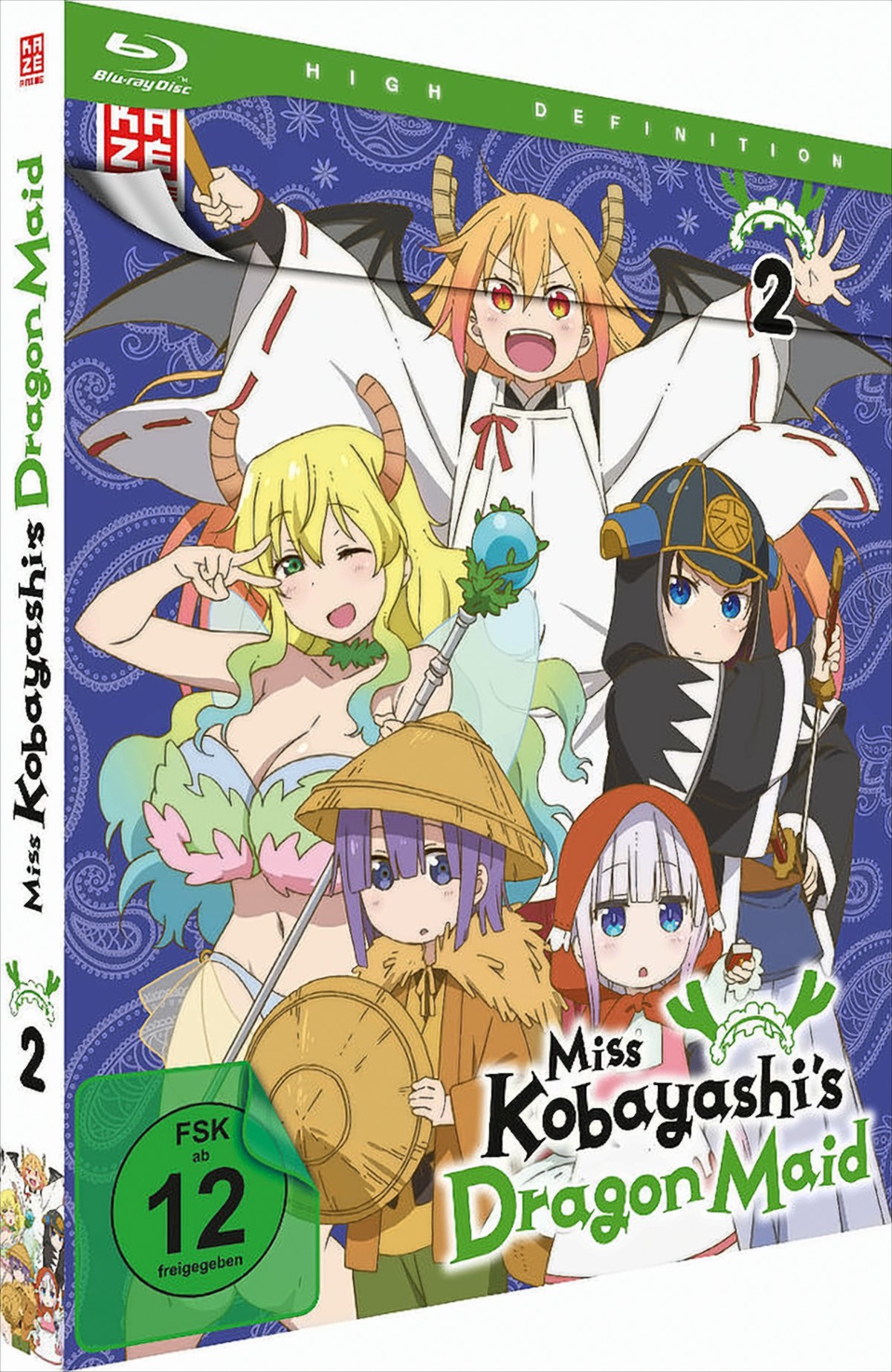 Miss Kobayashi's Dragon Maid Vol. 2 Blu-ray Miss Kobayashi's Dragon Maid Vol. 2 Blu-ray