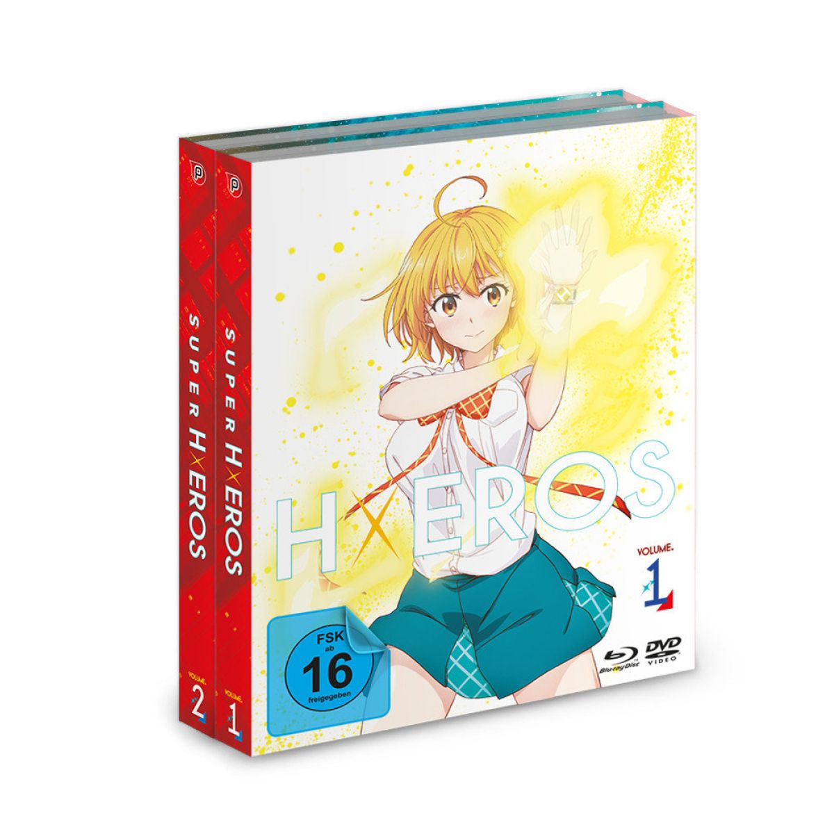 SUPER HxEROS - Gesamtausgabe - Bundle Vol.1-2 (Blu-ray+DVD)