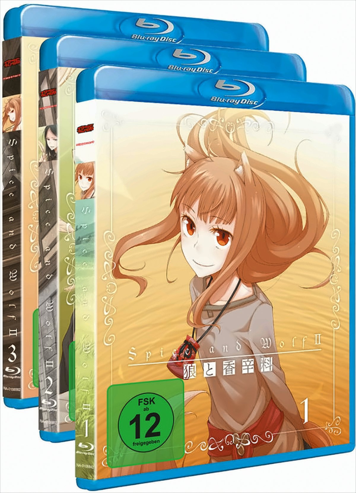 Spice & Wolf - Staffel 2 - Gesamtausgabe - Bundle - Vol.1-3 [3 BRs]
